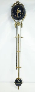 Long French Mystery Globe Clock - 19th Century - Picture 1 of 12