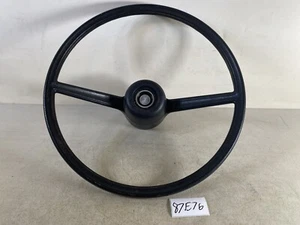 Ford Galaxie Maverick Mustang Steering Wheel original oem vintage 2 spoke 87E76 - Picture 1 of 6