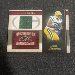 2006 Playoff Prestige Gridiron Heritage Materials Ahman Green #GH2 - Picture 1 of 2