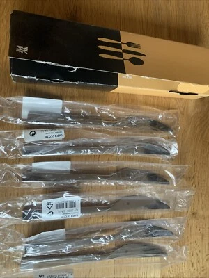 WMF Capriccio Cromargan Acciaio Inox Posate 6 Coltello Dessert come Nuovo 20 CM - Immagine 1 di 4