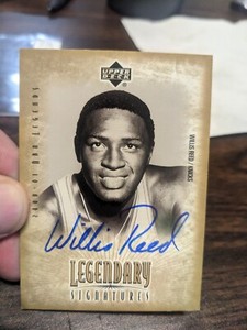 2001 Upper Deck Legendary Signatures Willis Reed #WR