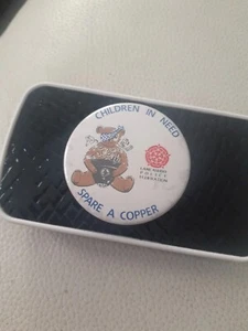 Pudsey Spare A Kupfer Lancashire Police Federation Vintage Abzeichen  - Bild 1 von 3