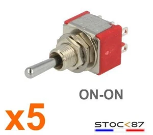 936R# 25pcs interrupteur à levier 2 circuits 2 positions MTS-202 toggle switch - Bild 1 von 1