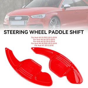 Steering Wheel Shift Paddle Shifter Extended Fit Audi A3 A4 A5 A6 A7 A8 Q5 Q7 A3 - Picture 1 of 16
