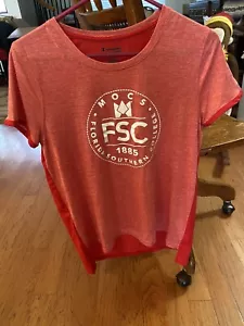 NWOT Florida Southern College Lakeland Florida T-shirt red 2 Tone Women’s large - Picture 1 of 3