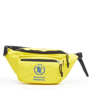 BALENCIAGA Explorer Double Pack Sharp WFP yellow nylon crossbody waist bag - Picture 1 of 12