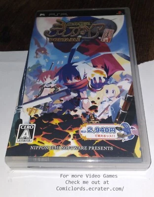Disgaea Hour of Darkness Portable (Sony Playstation PSP 2007) Japan Import - Image 1 of 4