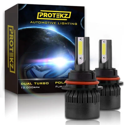 Kit de faros LED H11 H8 H9 Plug&Play Turbo CoolFan par bombillas CREE 6500K 60W Foto 1 de 4