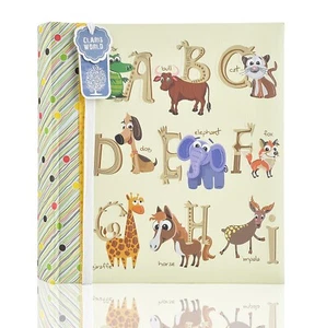 Álbum de fotos de bebé niño/niña con bolsillos deslizables para 4x6"/10x15 cm 200 fotos - Imagen 1 de 60
