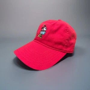 Cappello Berretto Disney Mini Casa Rosso Regolabile Cinghia Posteriore - Foto 1 di 6