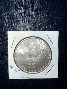 1886 Morgan Silver Dollar Uncirculated BU Coin - Picture 1 of 3