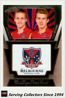 2012 Select Afl Eternity Club Logo-Captain Patch Card Cp11 Melbourne Grimes/Tren