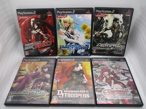 Beatmania IIDX 11 12 13 14 15 16 6Games PS2 Japan Red Gold DistorteD Empress - Picture 1 of 10