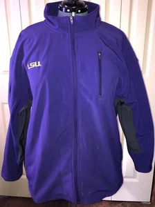 Men’s LSU Zip Up Jacket Size 2XL With Pockets - Picture 1 of 10