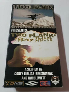 Two Plank: The Next Episode 2002 VHTF VHS, Skiing, Snowmobiling, and Dirt Biking - Picture 1 of 7