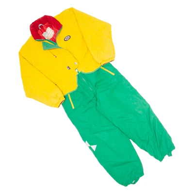 Vintage REIMA TEC Skianzug Mädchen Overall grün Regular Nylon 90er L W26 L24 - Bild 1 von 4