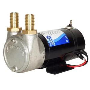 BOMBA DE TRANSFERENCIA DIÉSEL DE PALETAS DESLIZANTES JABSCO 9 GPM 24V - Imagen 1 de 1