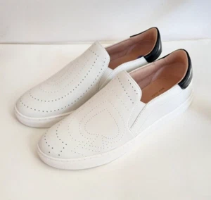 Kate Spade Andy Sneakers White Leather Size 8.5 B NEW - Picture 1 of 9