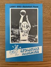 Larry Bird Indiana State Sycamore Rampage card