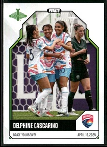 2025 Parkside NWSL Pronto #34 Delphine Cascarino Settimana 5 - /287 - Foto 1 di 2