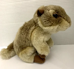10"  Stuffed Plush Prairie Dog   Animal  Lovie  SOS  SAVE OUR SPACE   2003  Soft - Picture 1 of 17