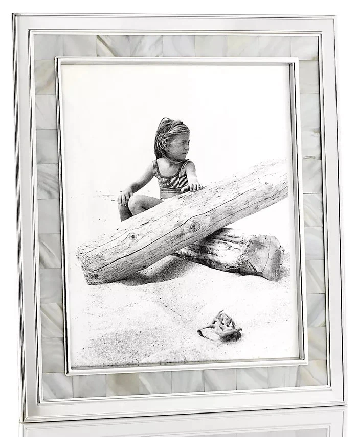 Martha Stewart Collection Mother of Pearl 8" x 10" Frame - Image 1 of 1