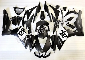 Fit for 2010-2015 Aprilia RSV4 1000 Matte Black White ABS Injection Fairing Kit - Picture 1 of 7