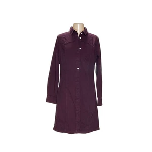 Lee Purple Midi Shirt Dress - Picture 1 of 4