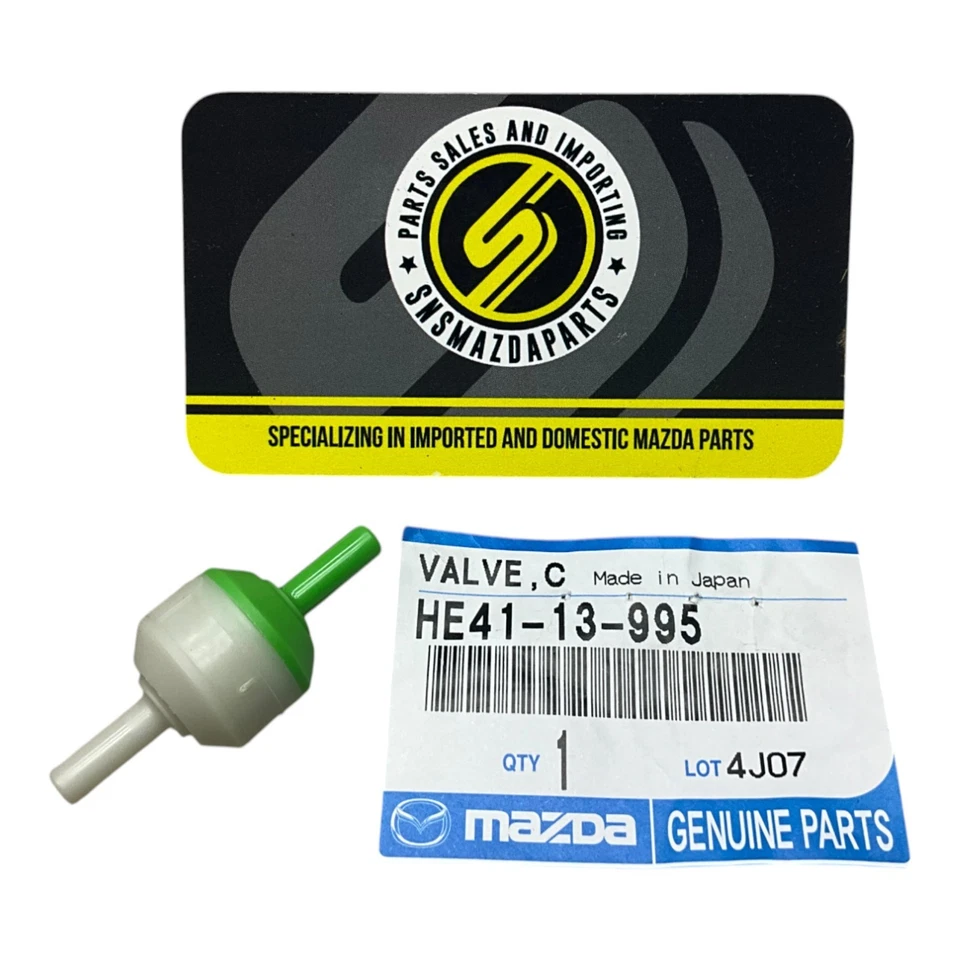 99-05 Mazda Miata MX5 MX-5 OEM NB Válvula de retención de línea de admisión de aire 1 vía HE41-13-995 Foto 1 de 1