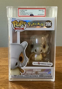 Funko Pop! Juegos Pokémon Cubone #596 Figura Vinilo Pokemon Center PSA 8.5 Clasificado - Imagen 1 de 12