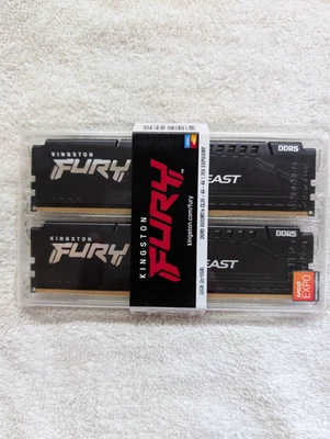 32GB Kingston Technology FURY Beast DDR5 6000MT CL36 Dual Memory Kit (2 x 16GB) - Image 1 of 2