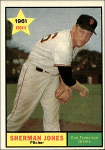 1961 Topps #161 Sherman Jones - Picture 1 of 2