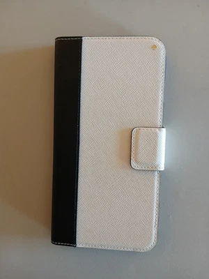 FUNDA DE CUERO PARA TELÉFONO KATE SPADE COLORBLOCK ENVOLVENTE FOLIO CON TARJETERO NUEVA Foto 1 de 4