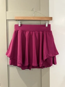 Layered Fuchsia Tennis Skirt - Picture 1 of 2