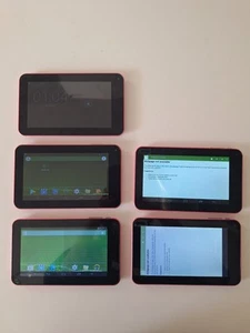 Job Lot X 5 ProntoTec 7” Android Generic Tablets Allwinner A23 various condition - Picture 1 of 13
