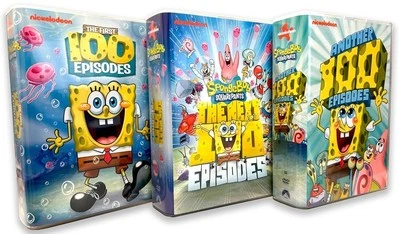SpongeBob SquarePants Seasons 1-14 3 DVD Sets 300+Episode First Next Another 100 - Image 1 of 4