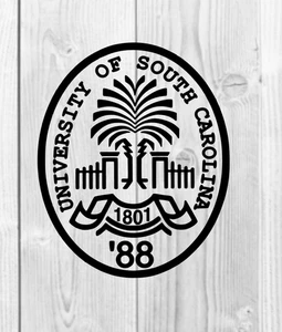 USC - South Carolina Grad Year - Gamecocks- Vinyl Decal - Auto Stanley Laptop - Picture 1 of 10