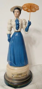 Vintage Jim Beam IAJBBSC  13th Convention Gibson Girl (Blue) Empty - Picture 1 of 6