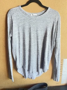 Rag & Bone Gray Knit Sweater Dolman Top Oversized Long Sleeve XS - Picture 1 of 3