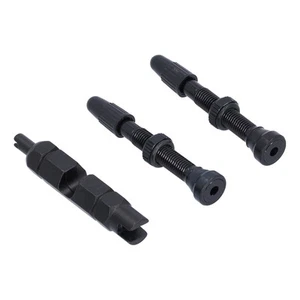 New 1.6in Tubeless Valve Stem French Type Aluminum Alloy Accessories For Road - Picture 1 of 24