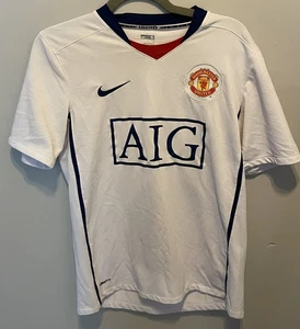 Camiseta Nike de fútbol Manchester United para hombre talla pequeña Dri Fit - Imagen 1 de 6