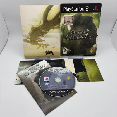 Shadow of the Colossus Ltd Ed + Art Cards (PAL Sony PS2, 2006) sehr guter Zustand *Disc Top* - Bild 1 von 4