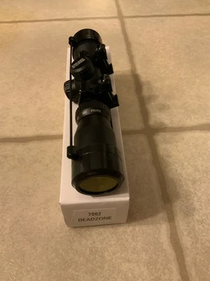 Excalibur Dead zone Exc.  Condition Crossbow Scope 300-410fps  20-60yds 1" tube - Image 1 of 3