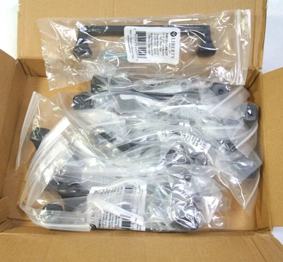 (12ct) Liberty Mandara 5-1/16” negro mate tirador de cajón P36131C-FB-CP Foto 1 de 4