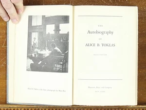 The Autobiography of Alice B Toklas Gertrude Stein 1933 First Edition - Picture 1 of 7