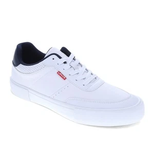 Levi's Mens Munro NM Vegan Synthetic Leather Casual Lace Up Sneaker Shoe - Picture 1 of 18