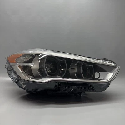 BMW X1 HEADLIGHT RIGHT PASSENGER 2016 2017 2018 2019 LED OEM 63117193712 - Imagem 1 de 4