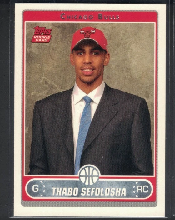 2006-07 Topps Thabo Sefolosha RC #257 Chicago Bulls - Image 1 of 1