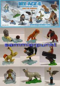 EINZELFIGUR bzw. VARIANTE + BPZ Ihrer Wahl aus Ice Age 4 - Bild 1 von 21