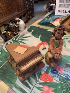 BEETHOVEN & PIANO 1987~Tom Clark Gnome~Cairn Studio. Free Shipping. - Picture 1 of 11